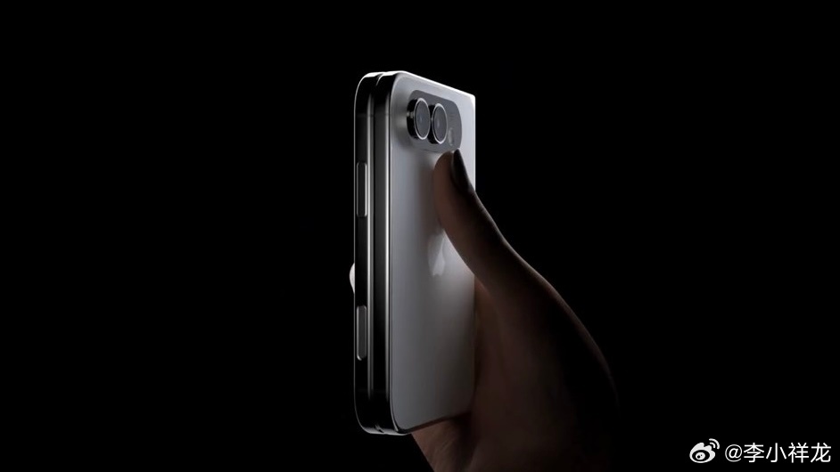 iPhoneFold再曝渲染图iPhone Flod真的很像OPPO Find 