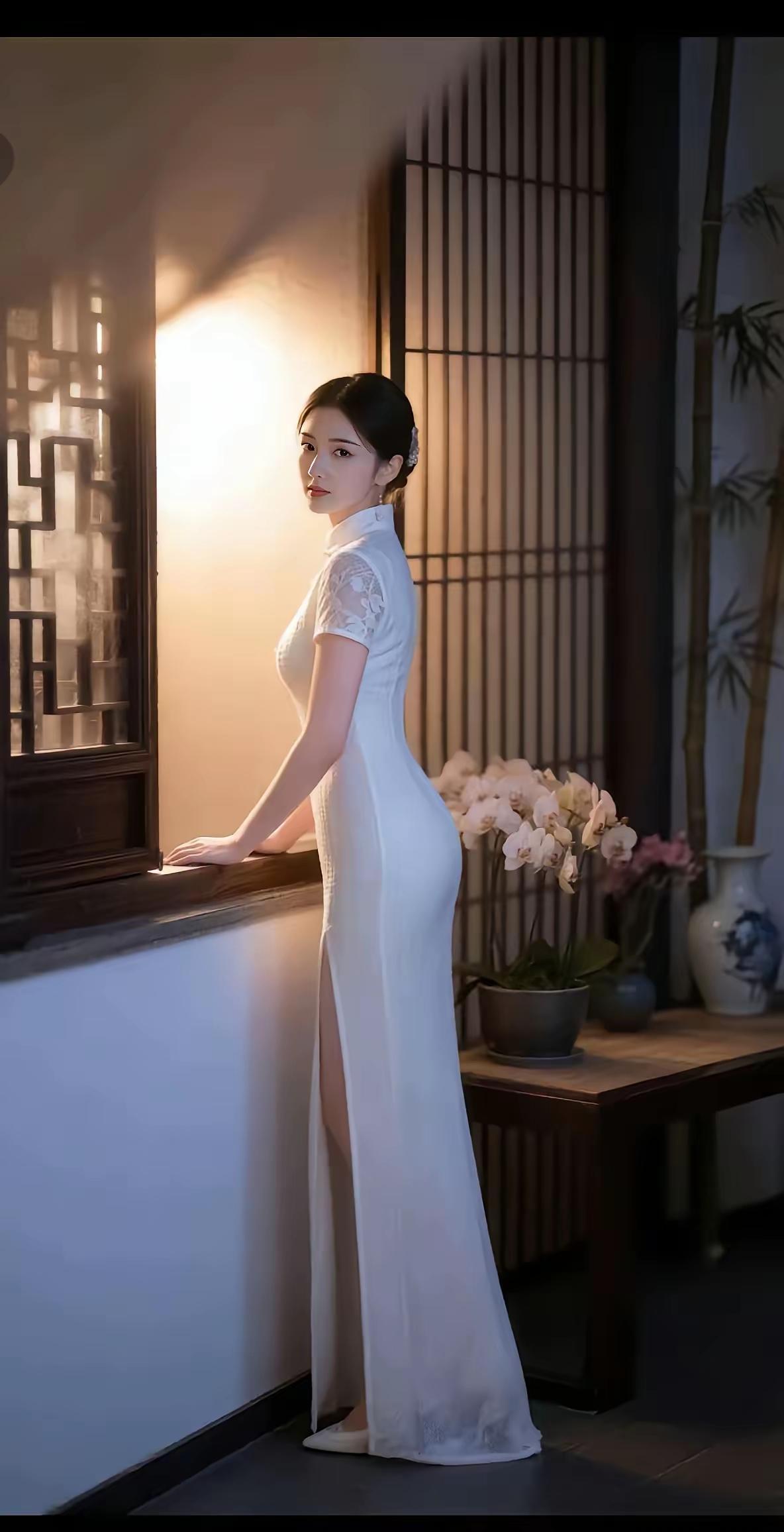 优雅旗袍，东方韵味，古典与现代的完美结合。