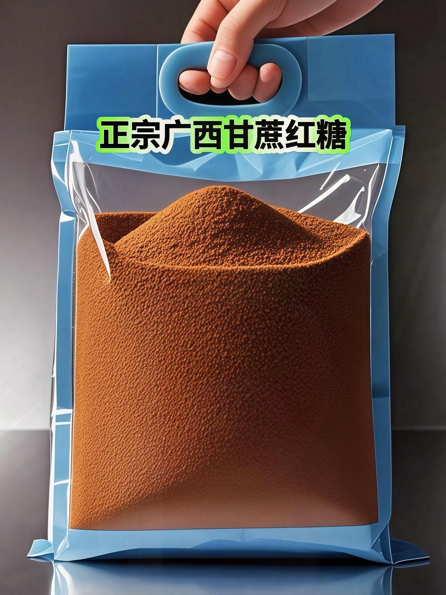 广西甘蔗红糖。家人们，挖到宝了！ 纯正的广西甘蔗红糖来啦！它精心挑选广...