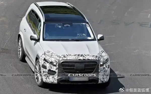 新款奔驰GLS造型提前曝光 采用全新灯组造型 