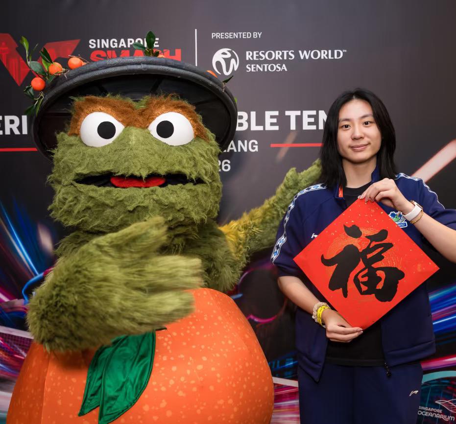 新加坡大满贯陈熠3:1波尔卡诺娃，晋级女单32强—场外于子洋年少有为啊！
2月2