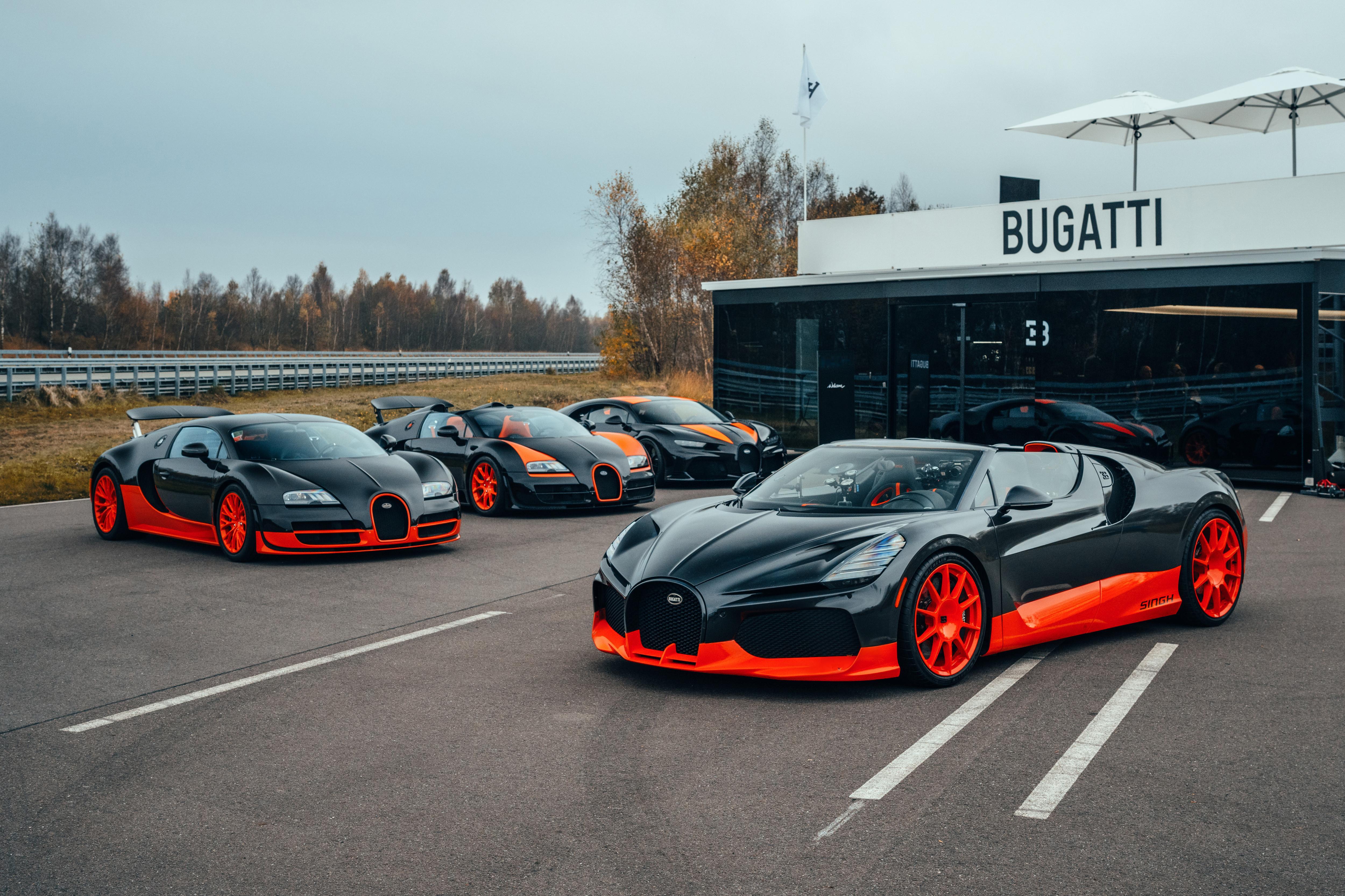 BUGATTI W16 MISTRAL 布加迪  布加迪Mistral创下全球敞