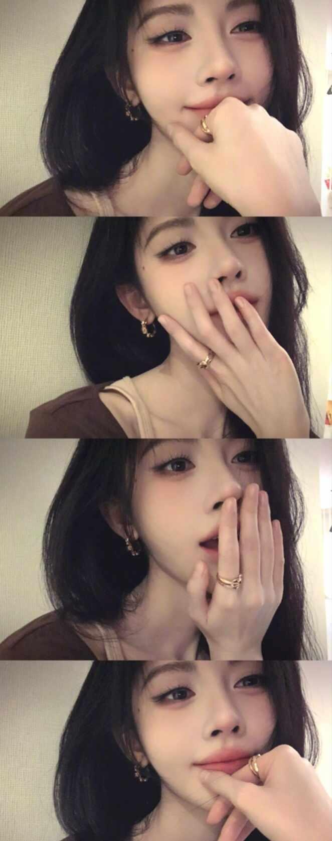 放大看小鞠的脸，被这脸硬控了！
鞠婧祎 惊为天人的美貌