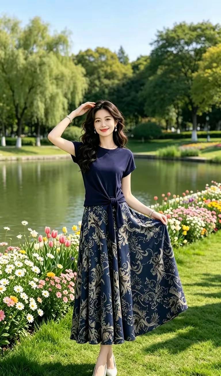 身轻似柳随风摆，
体重如牛就地停。
横批：《停摆》