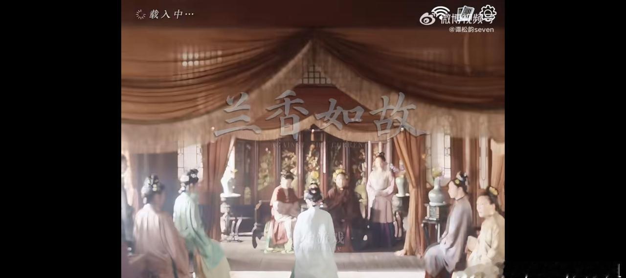 9月11日《兰香如故》开播当天，白敬亭在微博发文为谭松韵新剧站台，写下“支持韵姐