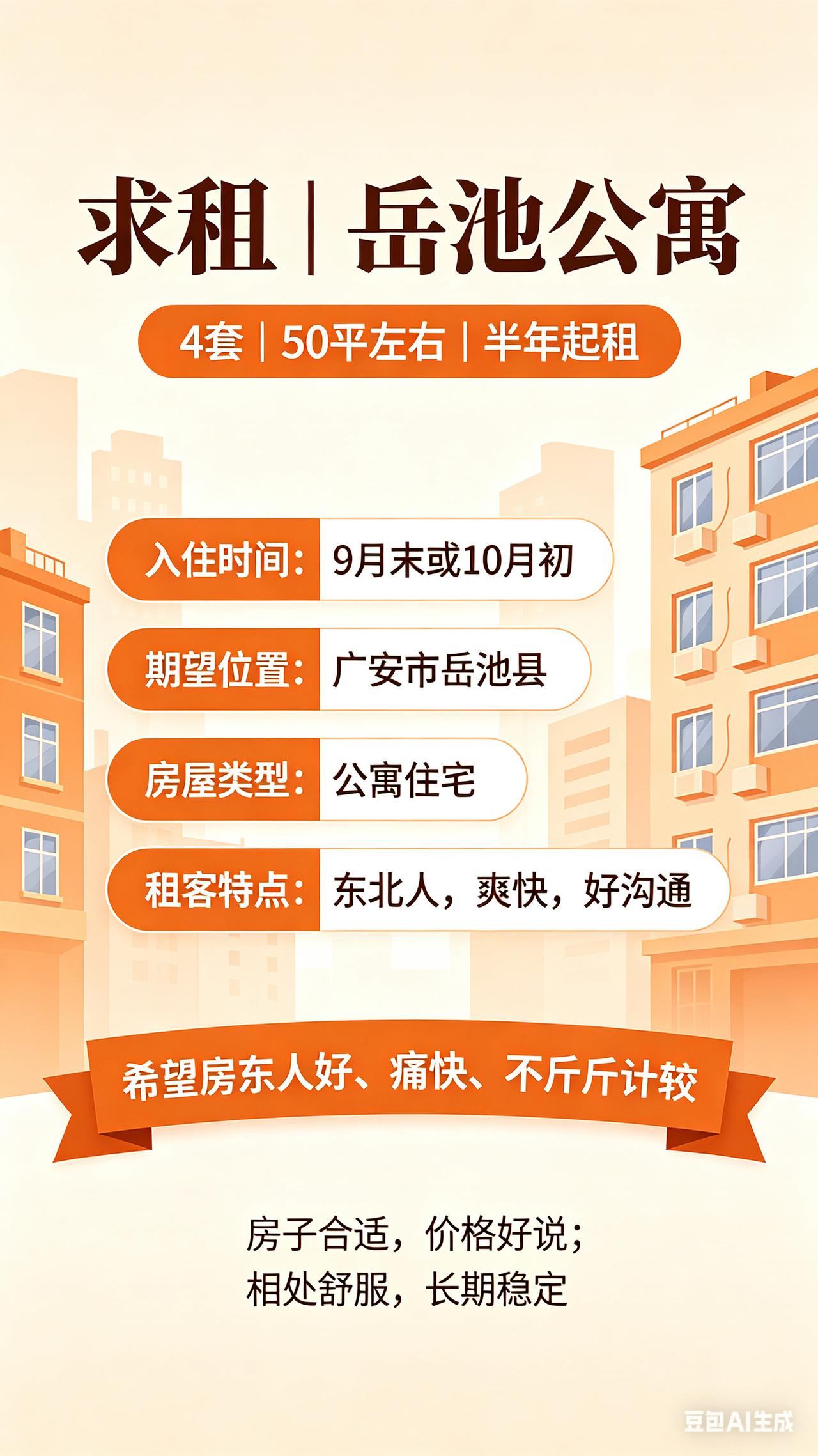 豆包AI  找房需求