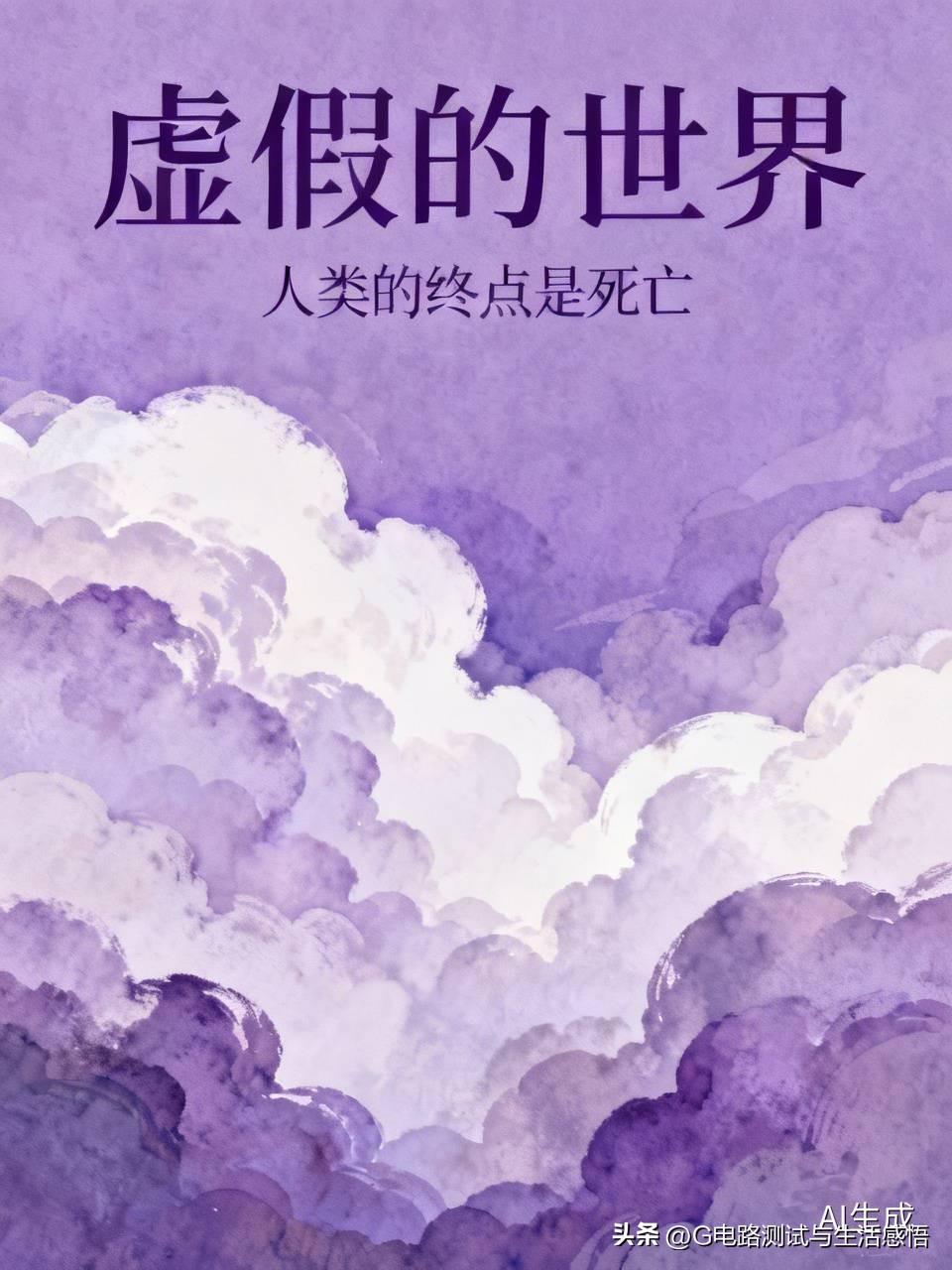有多少人是生活在虚假的世界中? 
人类的终点是“死亡”，即“灭亡”，也可说是“消