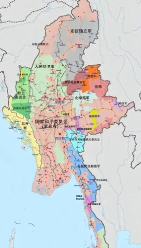 缅甸最大困扰是北方有个大国！缅甸最大的问题，就是划界的时候，吞并了很多不能吞下的