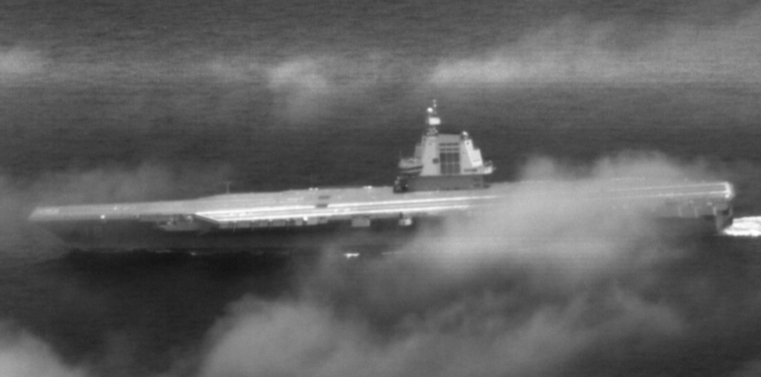 🔻日本：今日6/23に中国海軍003型空母 福建が台湾海峡を通過したことを台湾
