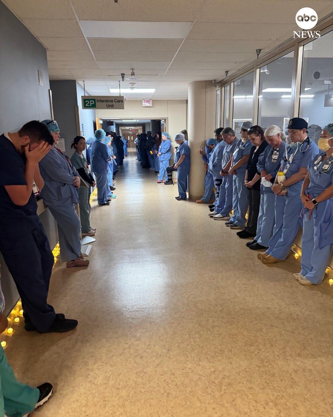 在亚历克斯·普雷蒂生前工作的明尼阿波利斯退伍军人医疗中心拍摄的照片显示，当地时间