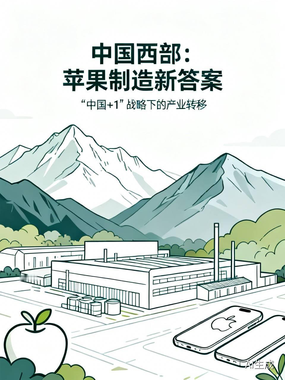 苹果在印度栽了大跟头，美媒一句话点破真相：中国西部才是答案
前几年苹果大张旗鼓推
