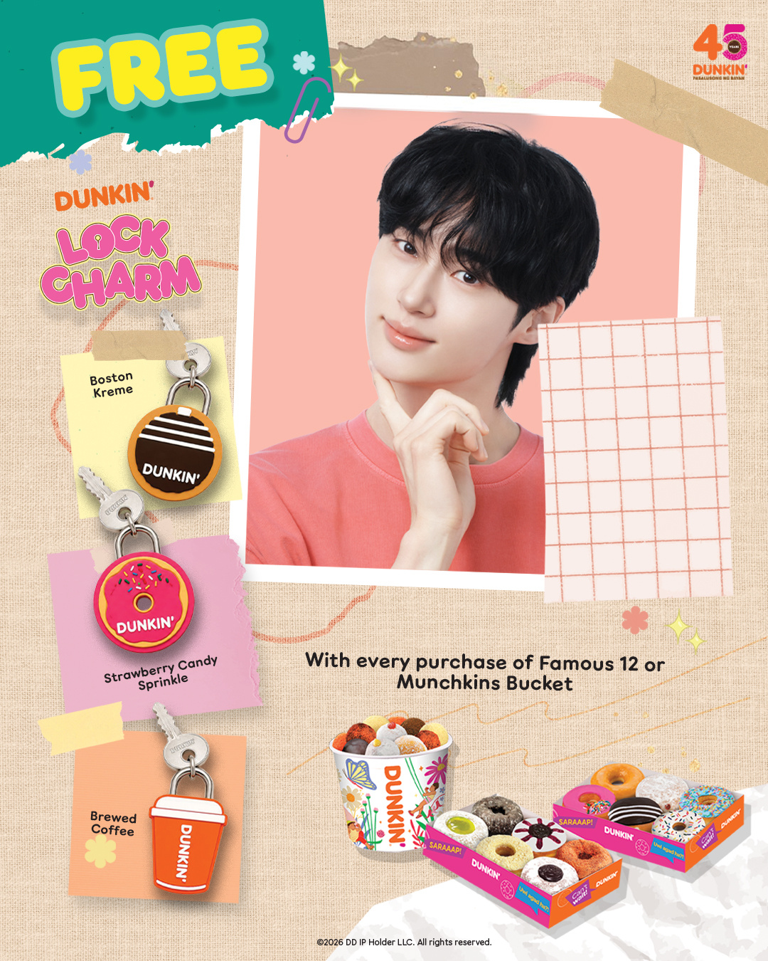 边佑锡 🩵 向全世界安利边佑锡Dunkin'PH更新：像边佑锡一样，解锁你的 