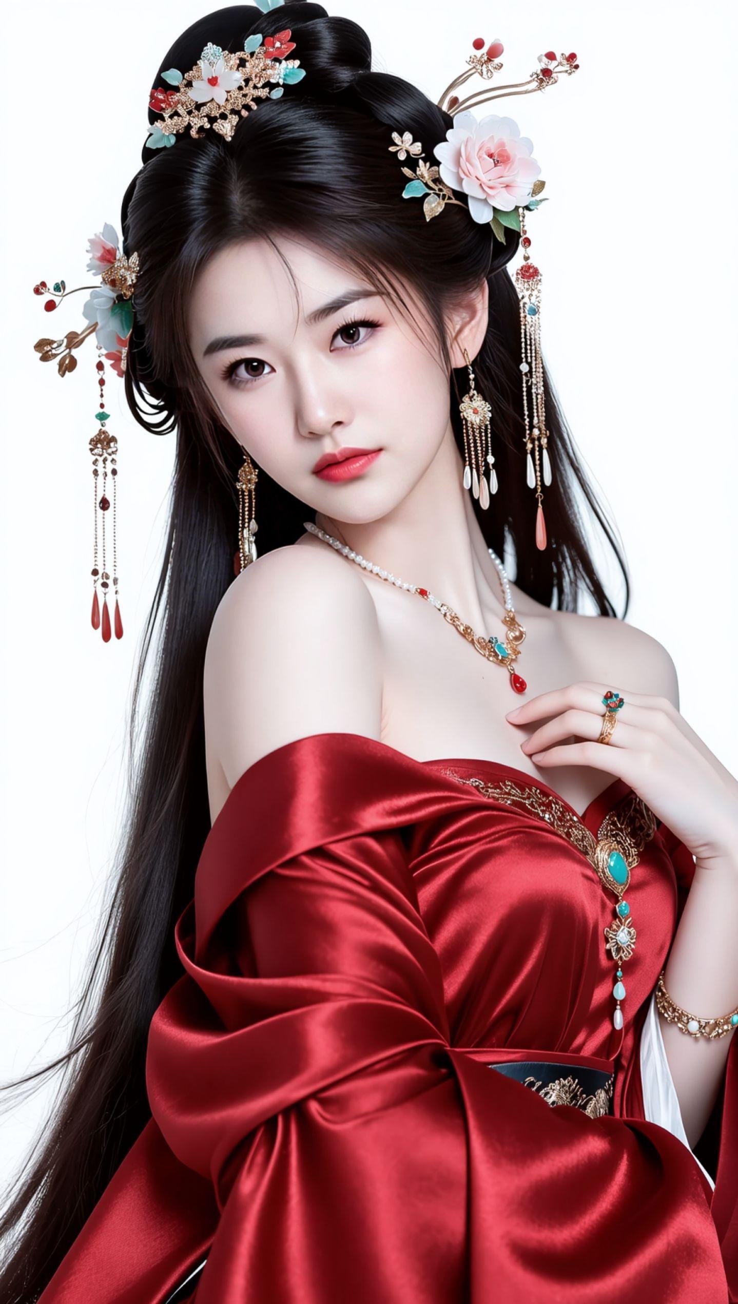 AI红绸古风照 随变ai随便玩