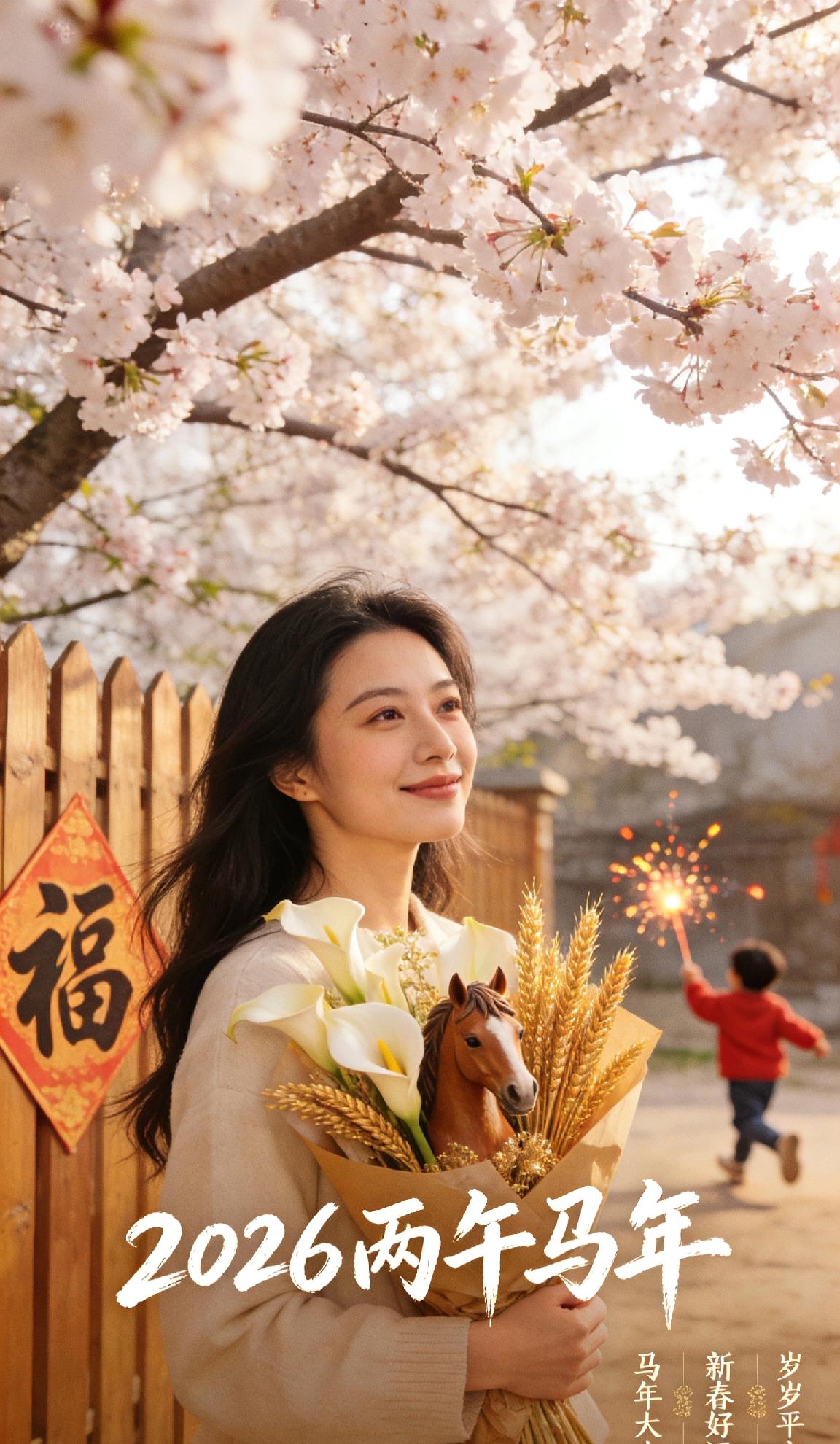丙午马年，春风拂过大地，岁月又翻开了崭新的篇章✨。走过往昔的奔波与忙碌，我们渐渐
