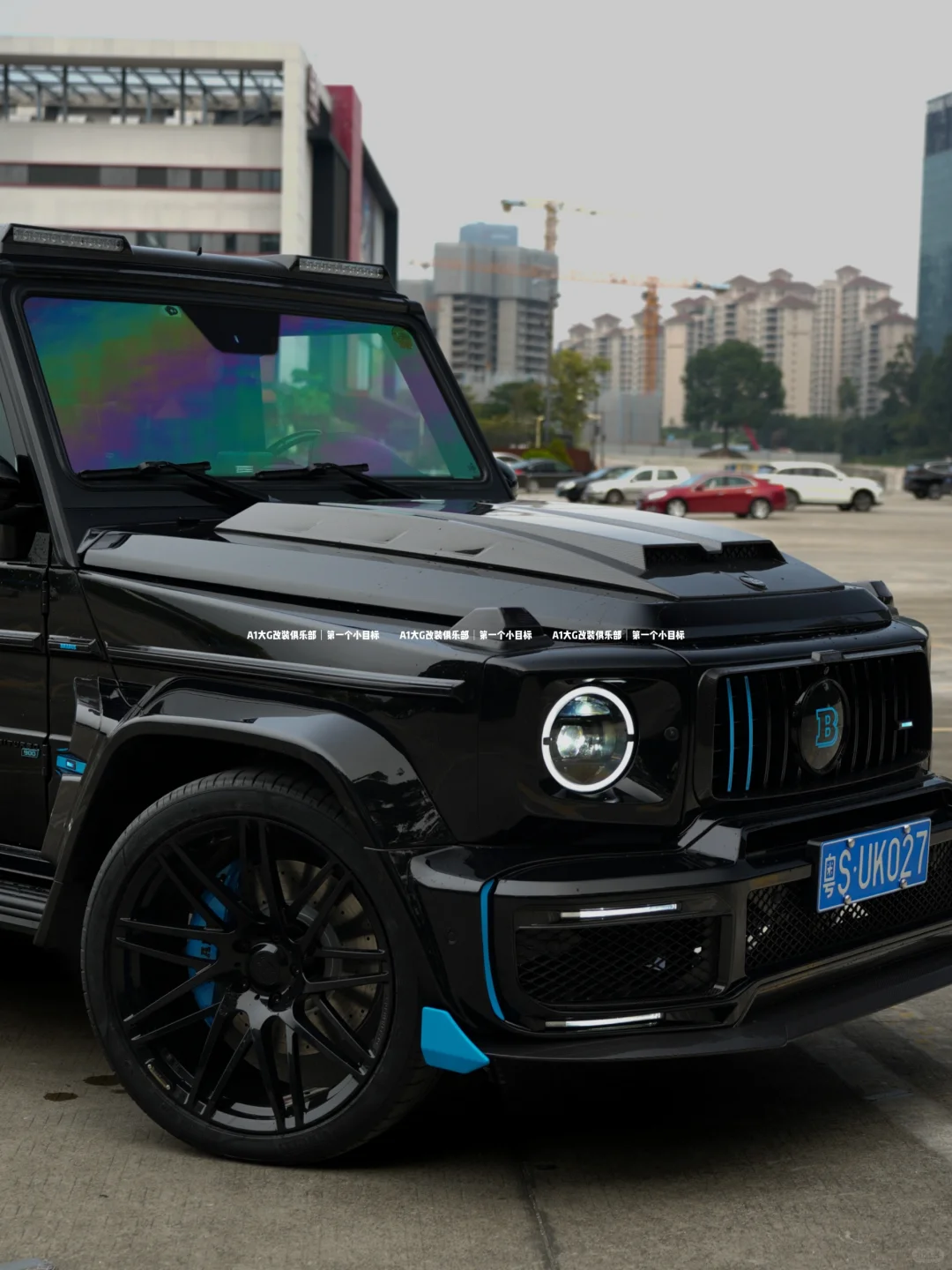 BRABUS G900 Superblack 蓝点缀 巴博斯 G900...