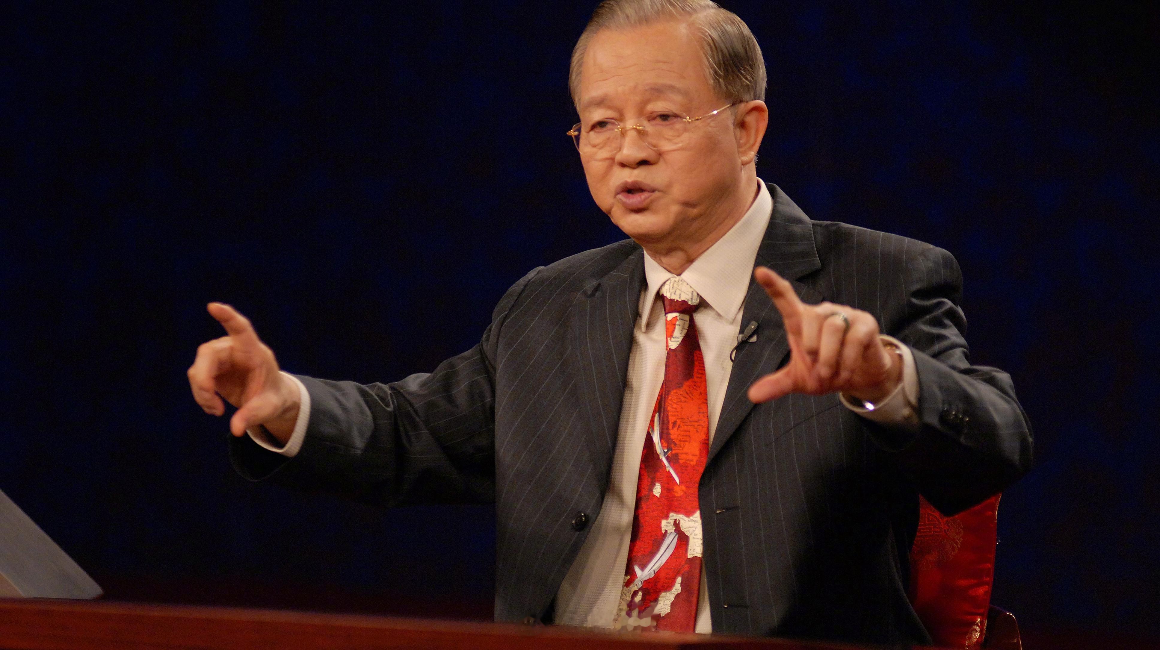 曾仕强：“穷人的家庭，大多数都是不和睦的，摔碎一个碗都能吵半天；很小的事，都能发