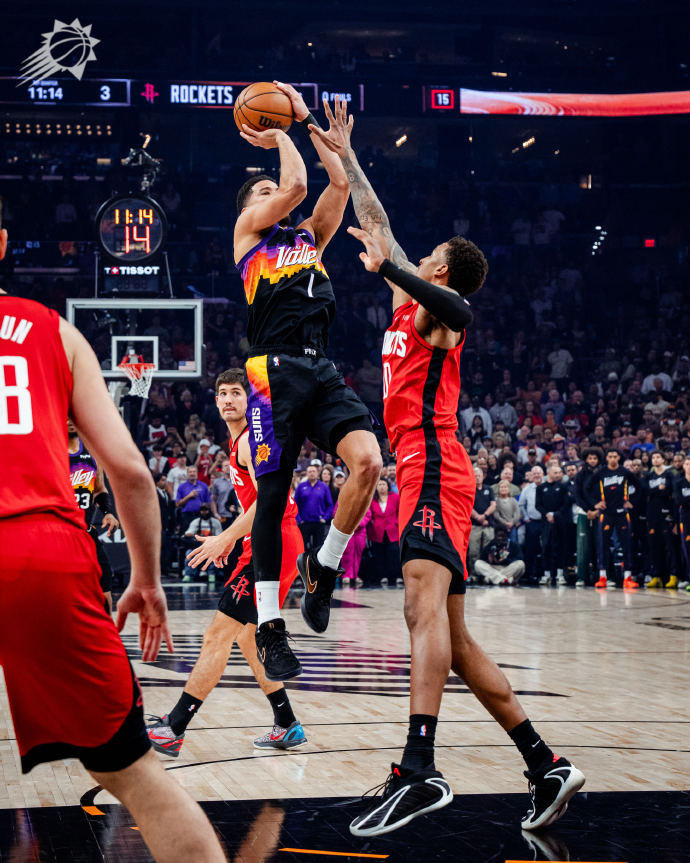 这波11-0的小高潮，看爽了🔥火箭vs太阳