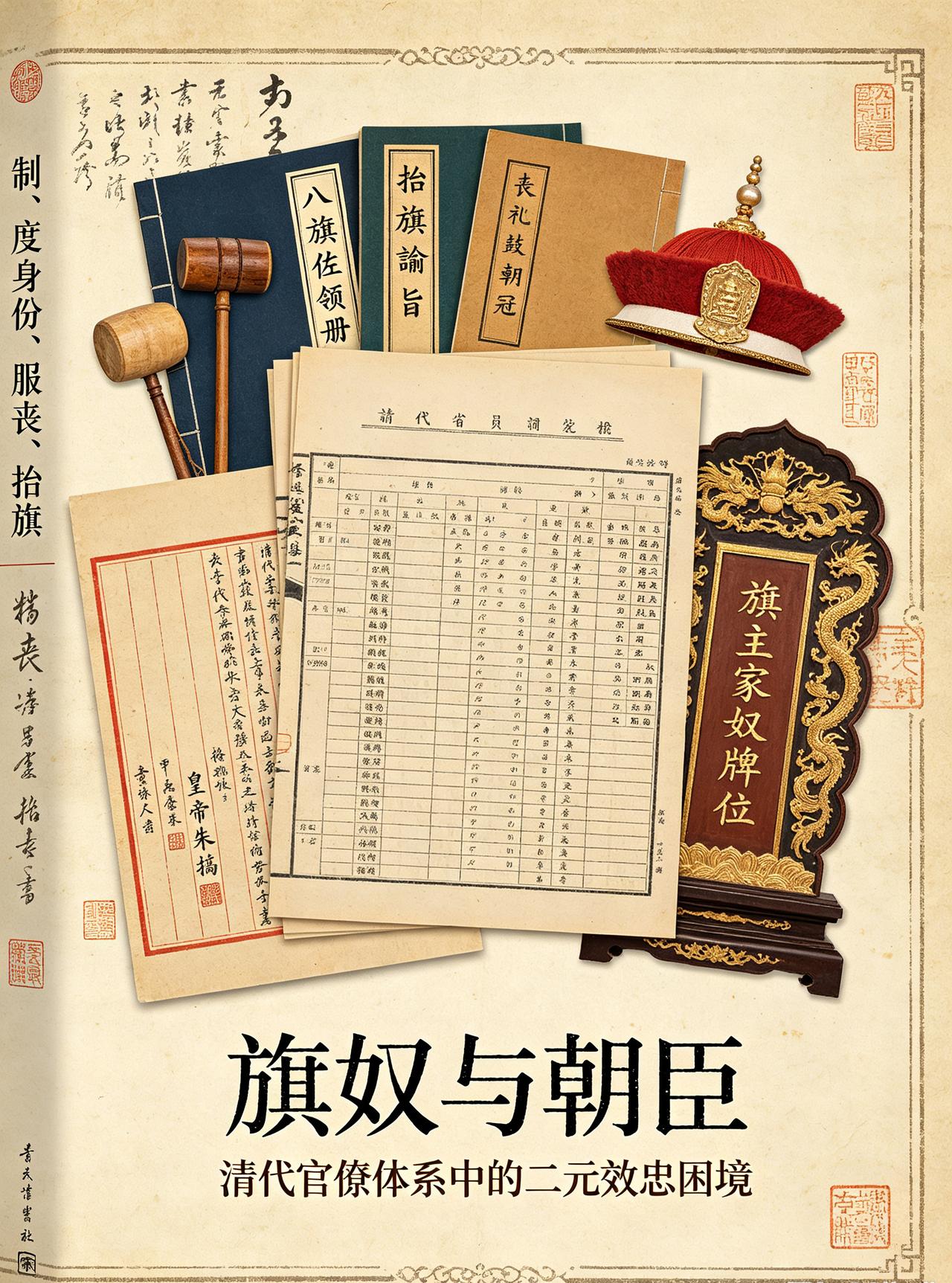 你敢信？在清朝，大学士都要为他的旗主披麻戴孝做吹鼓手！
   因为清朝一直是双元