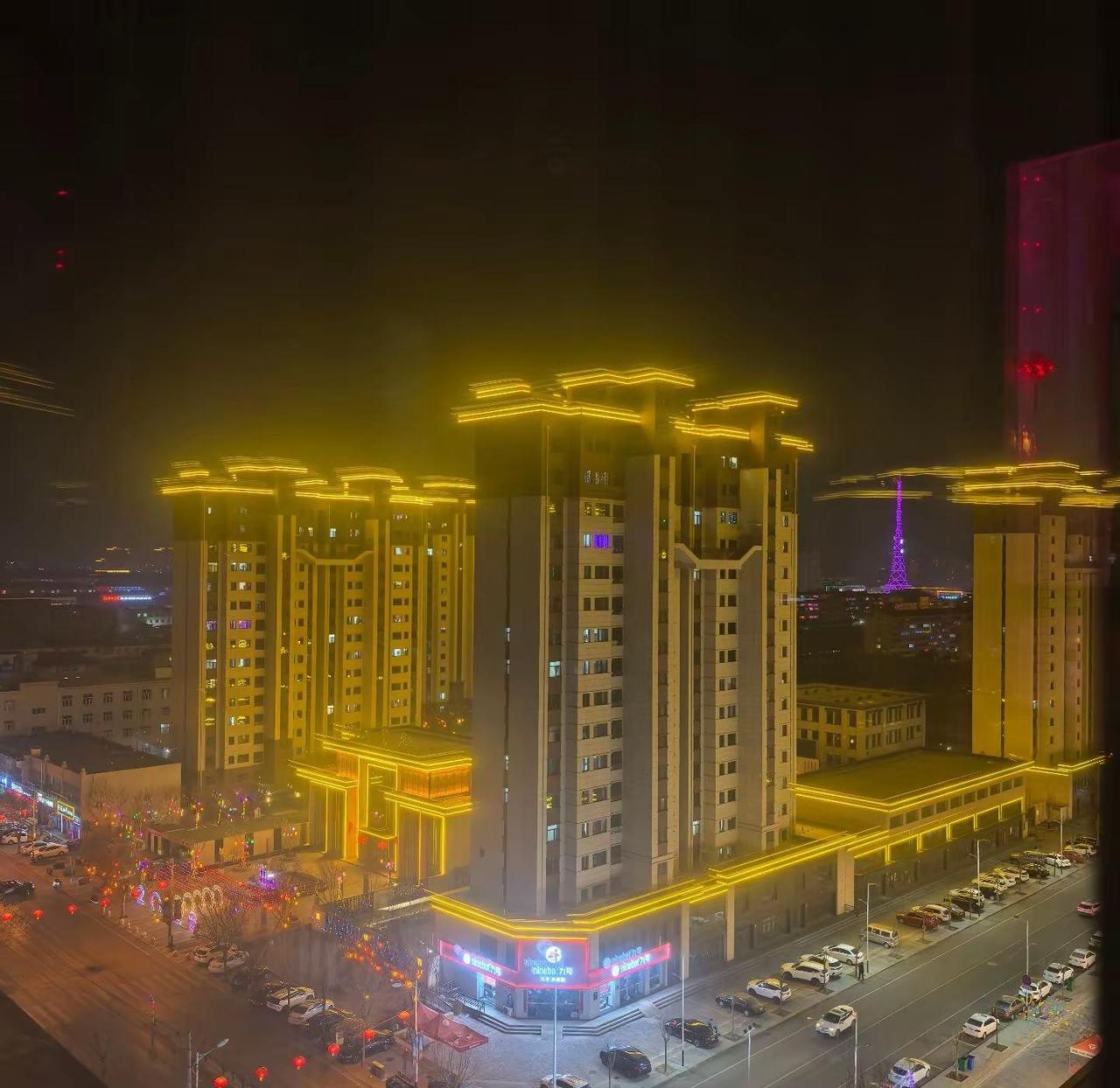 讨厌没有边界感的人和事城市记忆 城市夜景下的音乐瞬间 蔚县 县城生活