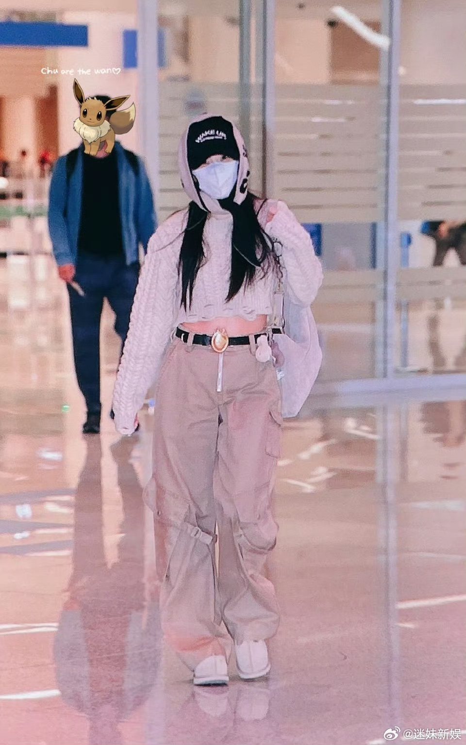 金智秀露脐装金智秀头巾造型金智秀头巾造型，太美了， 