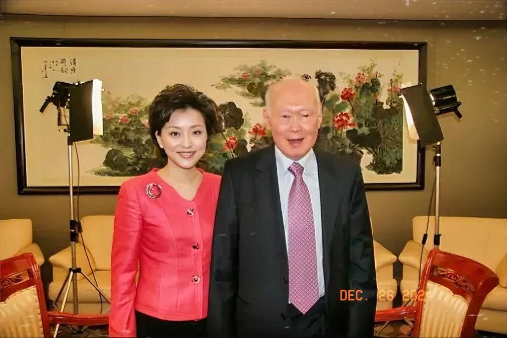 杨澜访谈录
专访新加坡总理李光耀。