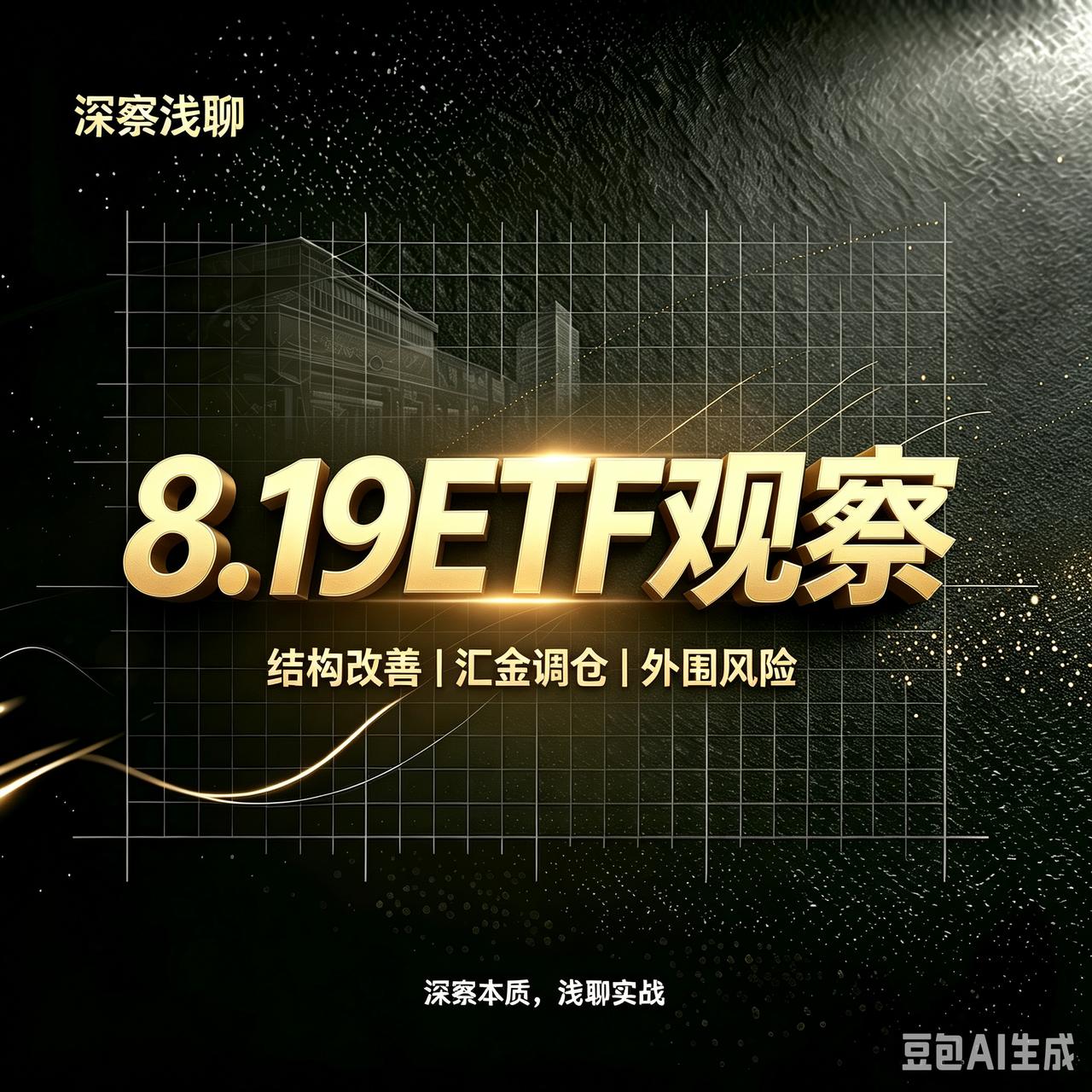 复盘昨天的ETF数据：科技ETF申赎转正，汇金调仓，但外围风险在积聚。A股今天大