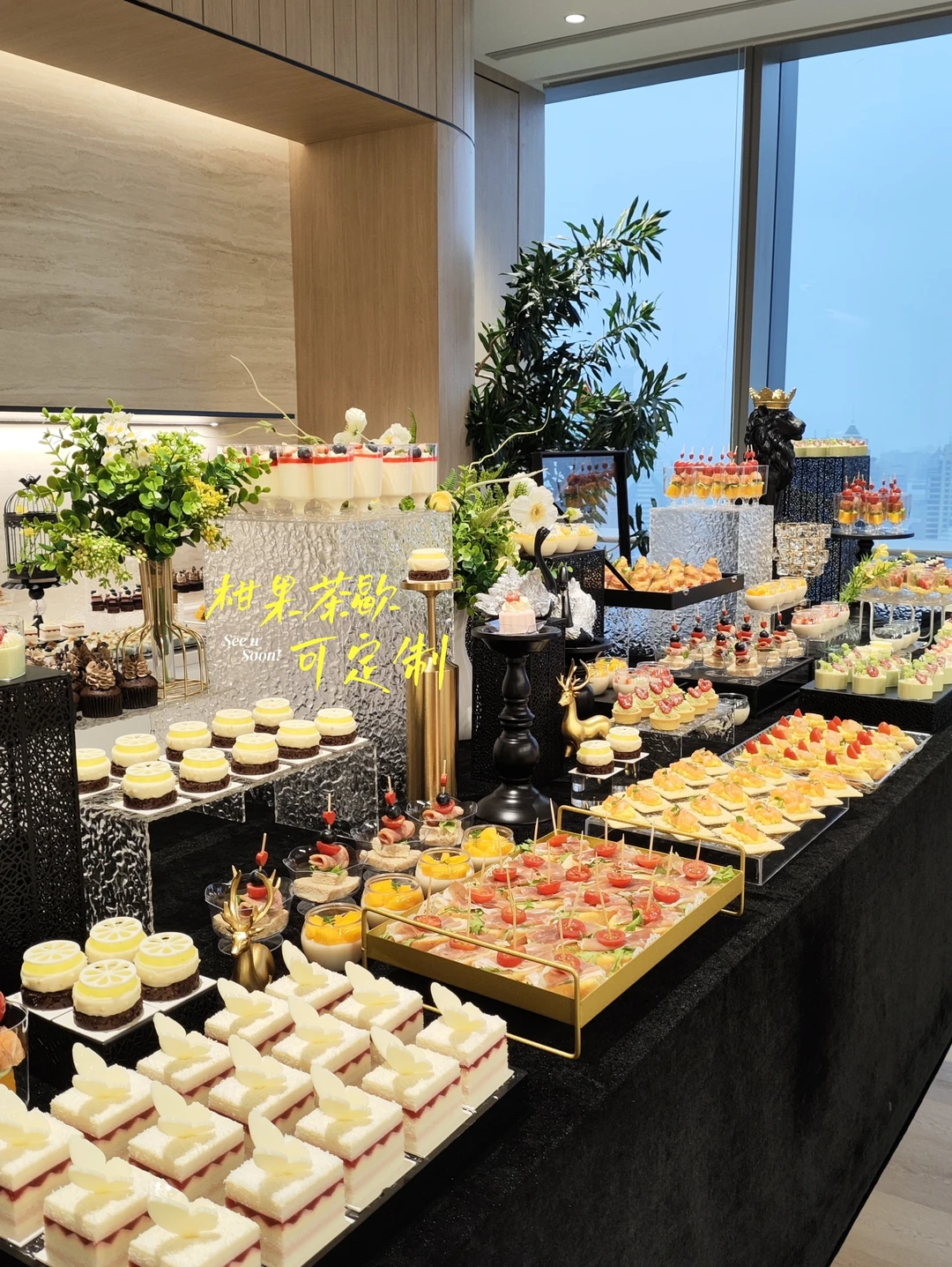 这是上海茶歇甜品台？这是蛋糕甜品的艺术展