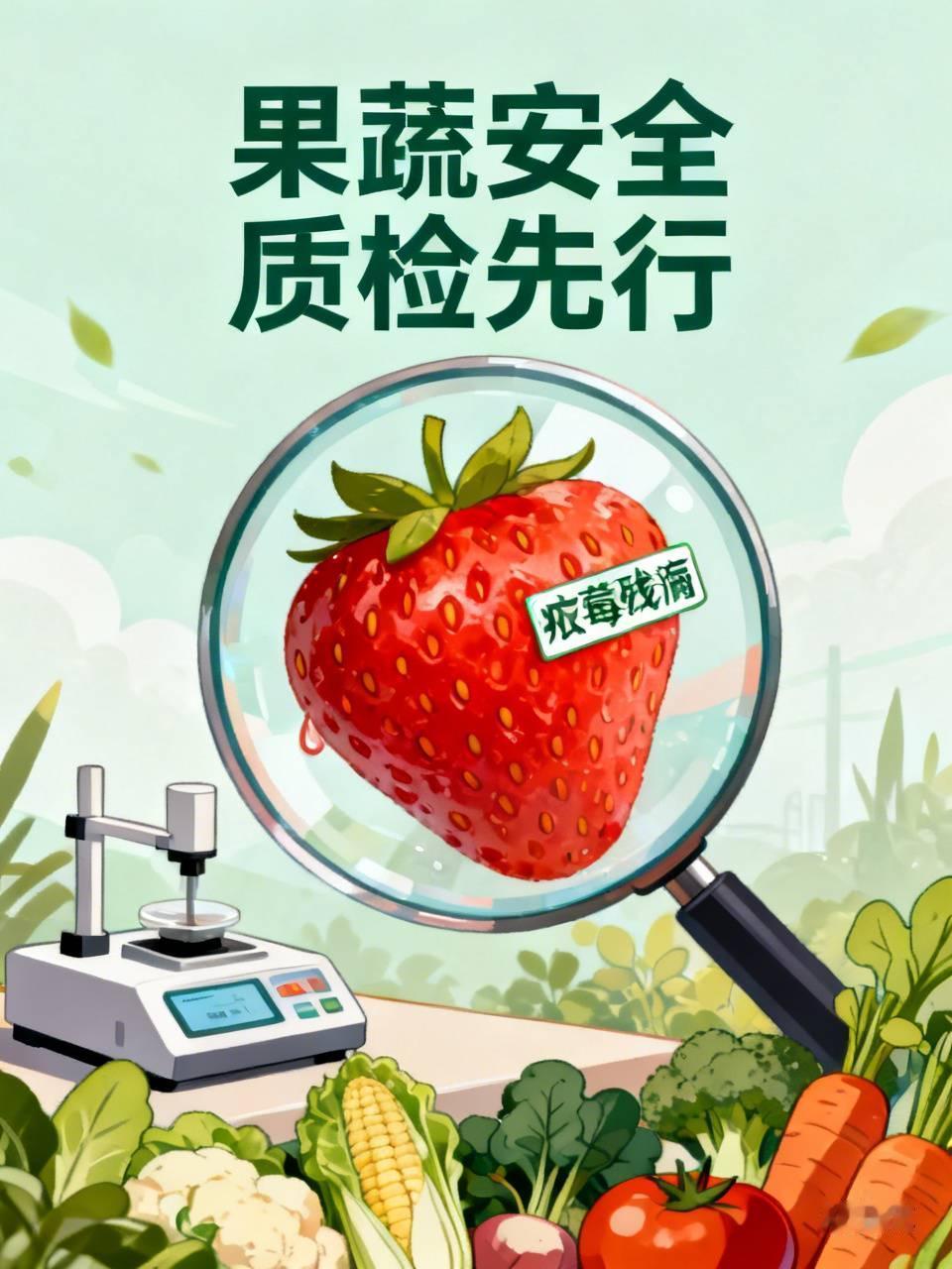 食品尤其是蔬菜水果的安全问题，正愈发严峻。监管缺失已然成为普遍现象。在农贸市场、