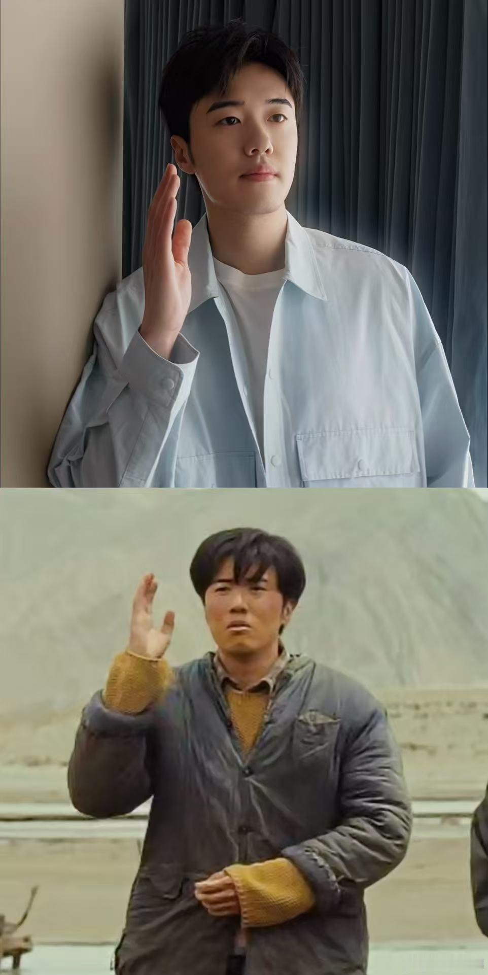 张哲华新剧面相又变了张哲华新剧角色反差感拉满，可塑性太强了，前期清澈懵懵懂懂，后