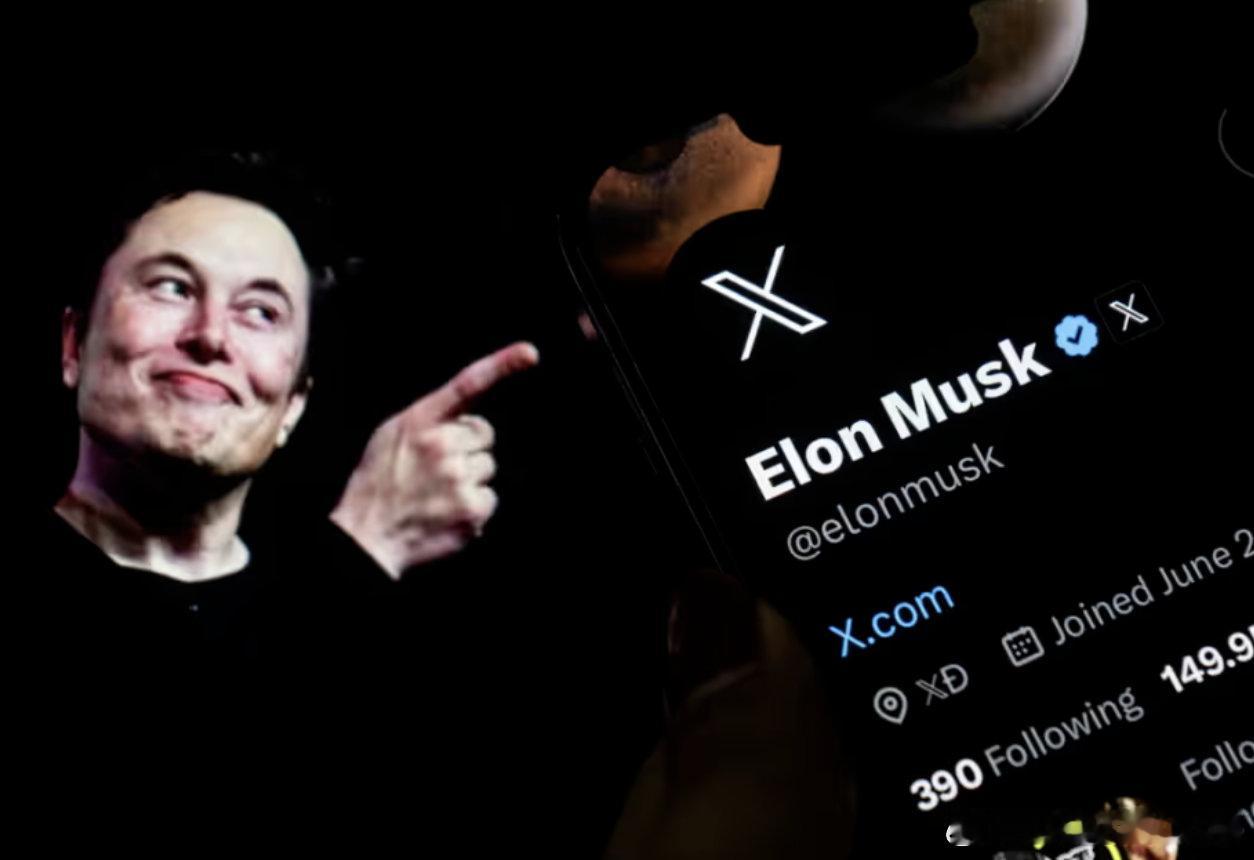 【X平台被罚1.2亿欧元】马斯克X公司被罚1.2亿欧元12月5日，埃隆·马斯克旗