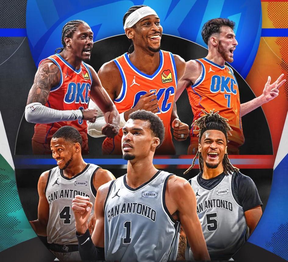 雷霆遭马刺三杀，破勇士记录就此梦碎。
有网友干脆给出了这样的评论:别再想着记录了