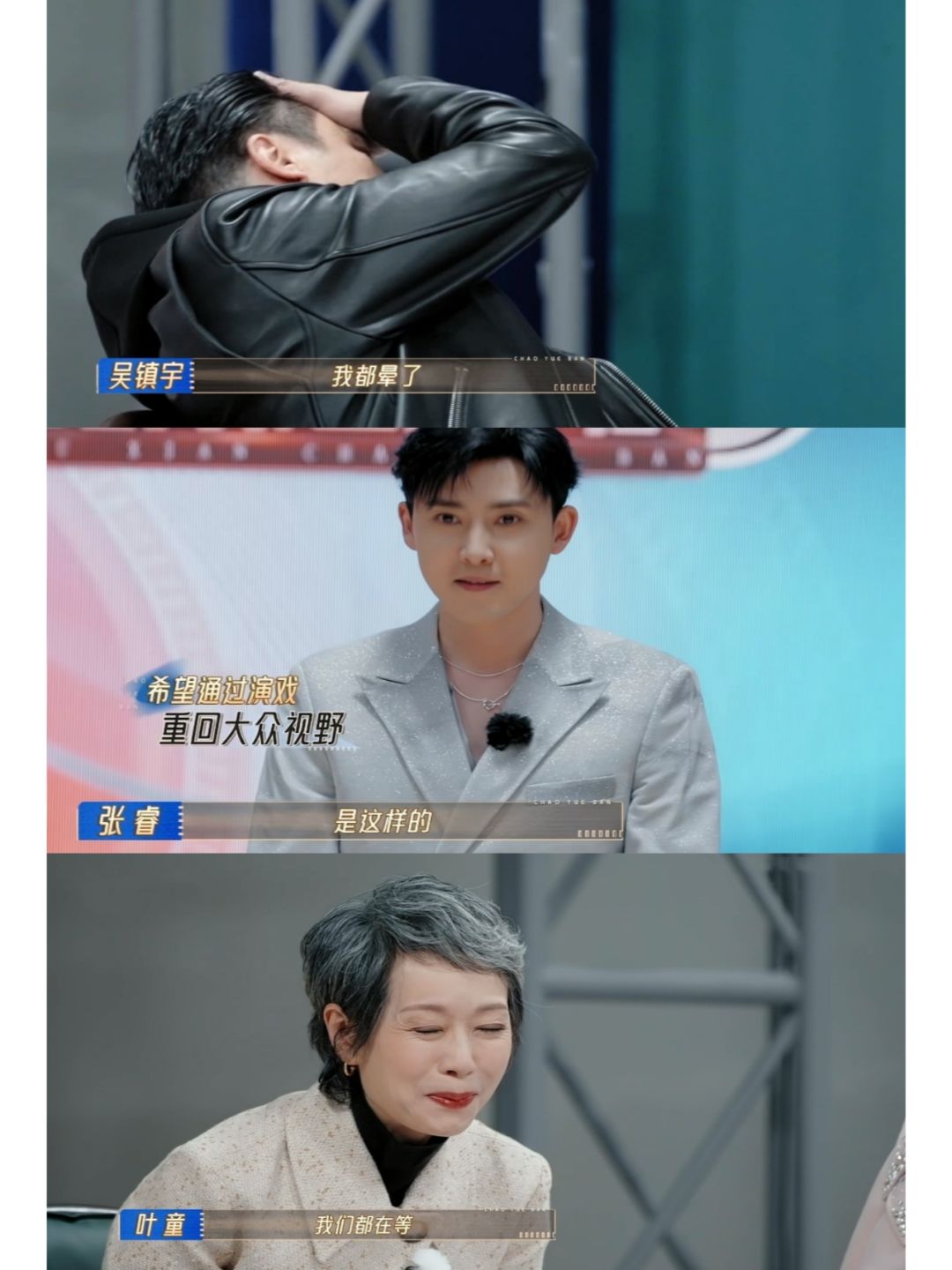 看张睿演戏，吴镇宇被气晕，叶童被气笑