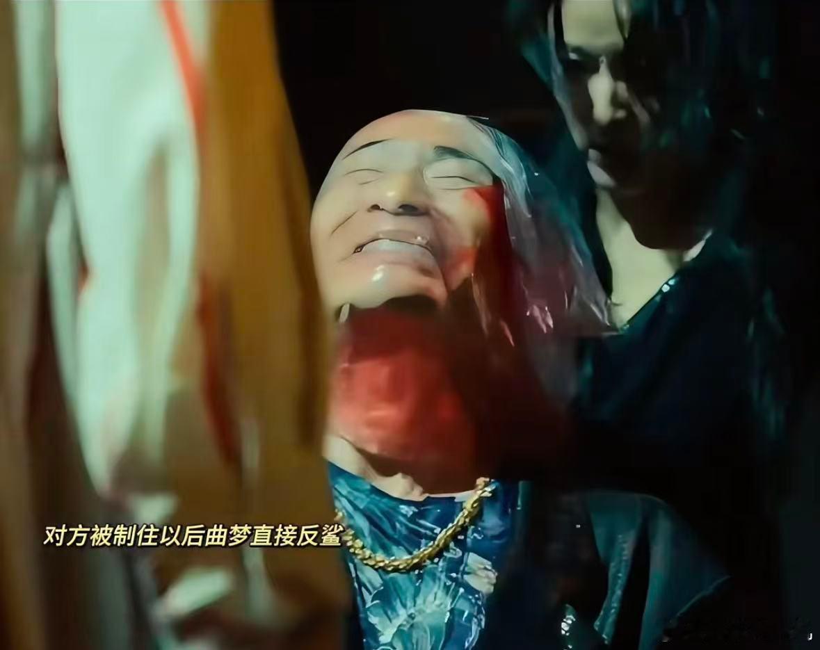 为了孩子疯成这样就合理了 曲梦的反击没有嘶吼，只有机械般的精准重击，这份平静下的