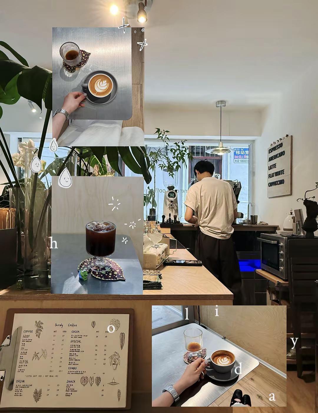 🤳🤳 藏在街角治愈角落里的咖啡店  舒服的状态 绿植治愈小店