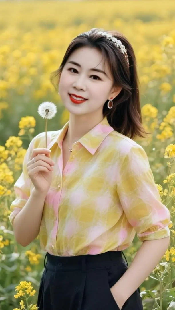 AI田园清新写真