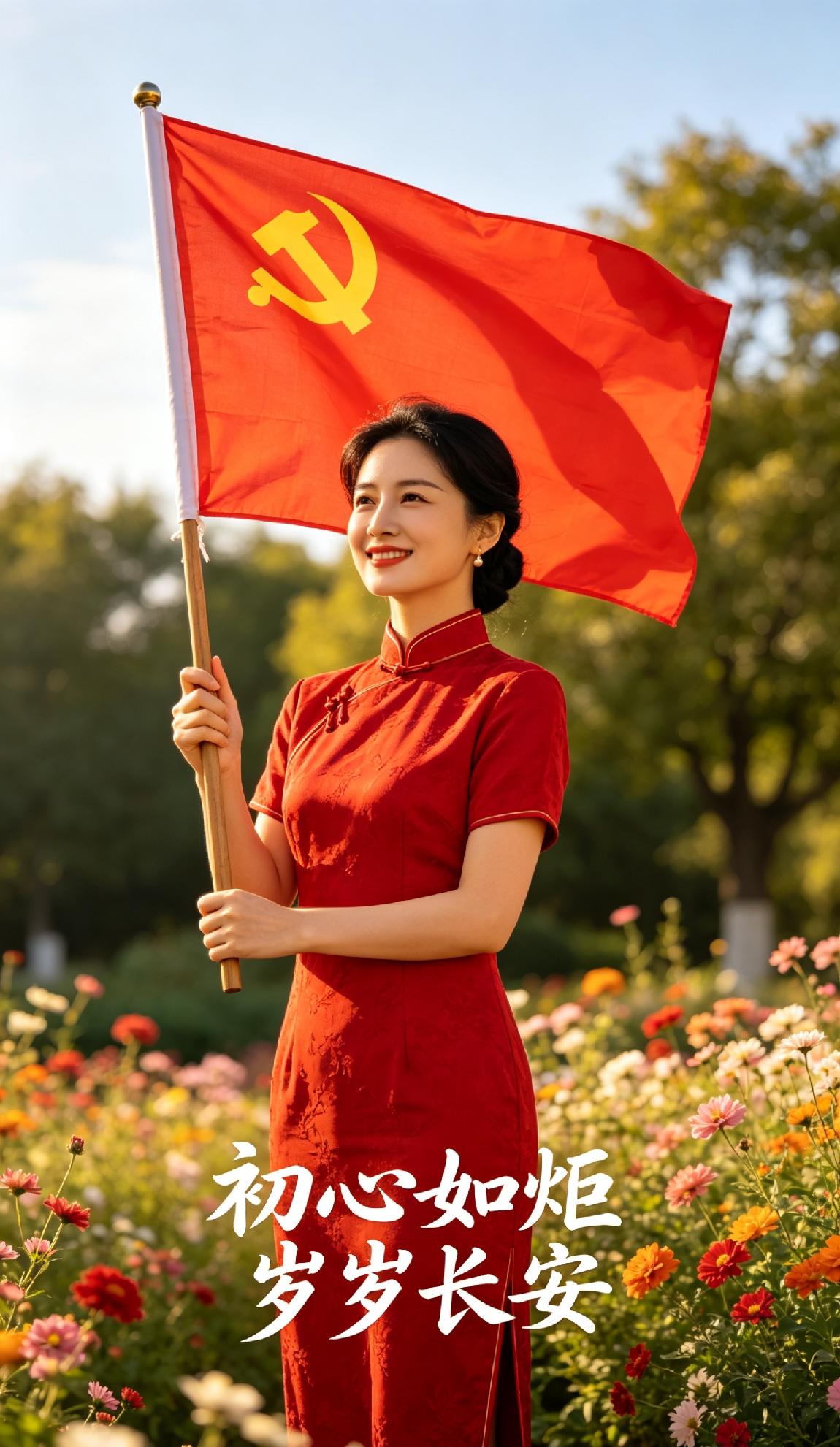 七一建党节：初心如炬，岁岁长安
 
七月的第一天，迎着晨光迎来建党佳节。
 
从