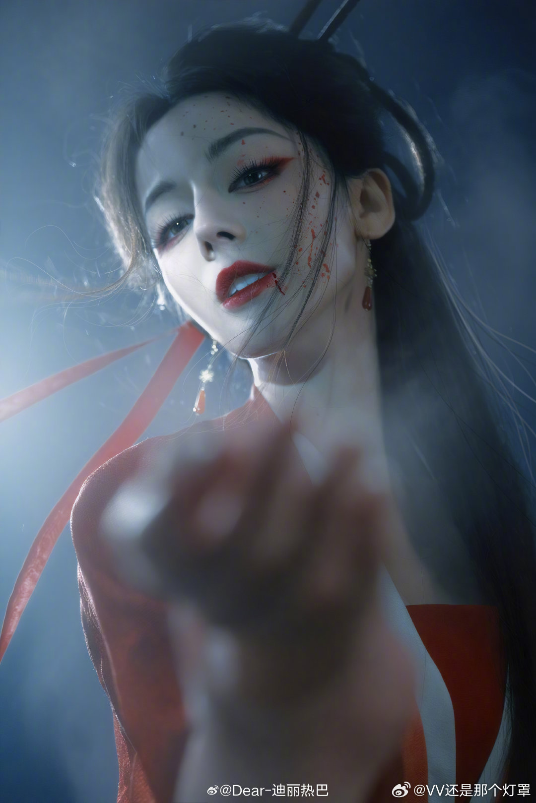 让迪丽热巴演女鬼的简直是天才遇到长成这样的女鬼我会自己洗干净脖子递上去的