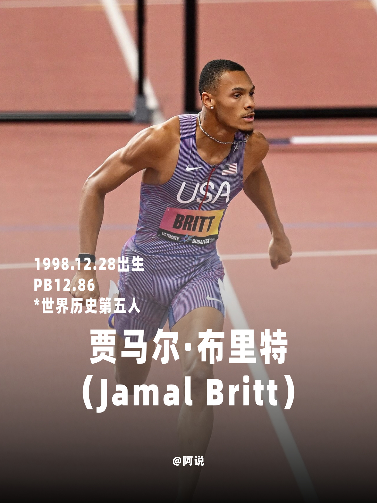 历史首次！单赛季6人跑进13秒！！！2026赛季，美国男子110米栏的整体实力有