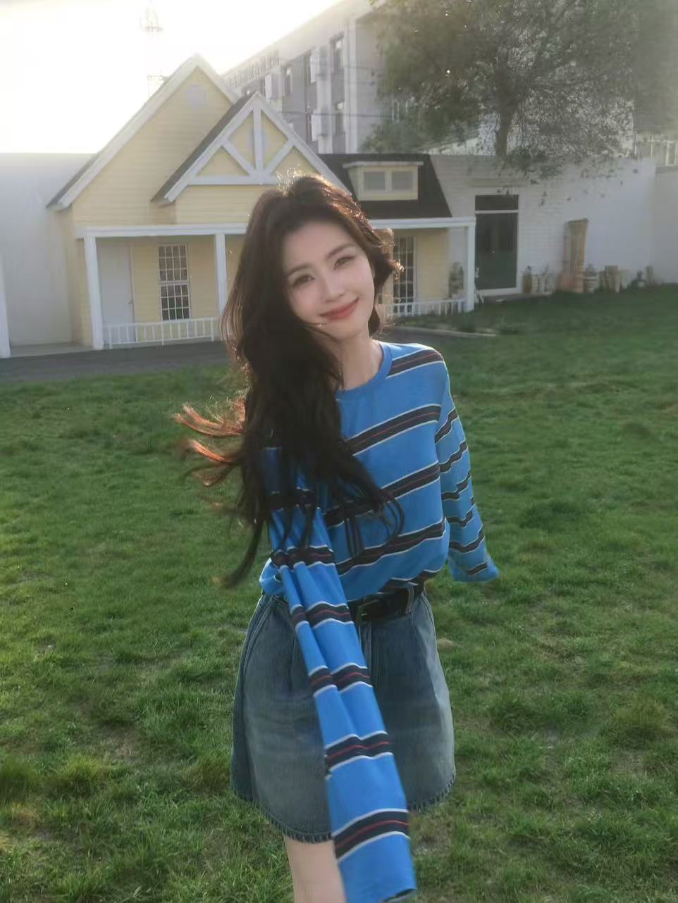 白鹿明媚女大白鹿十八宫格美照明媚成这样，现偶速来 