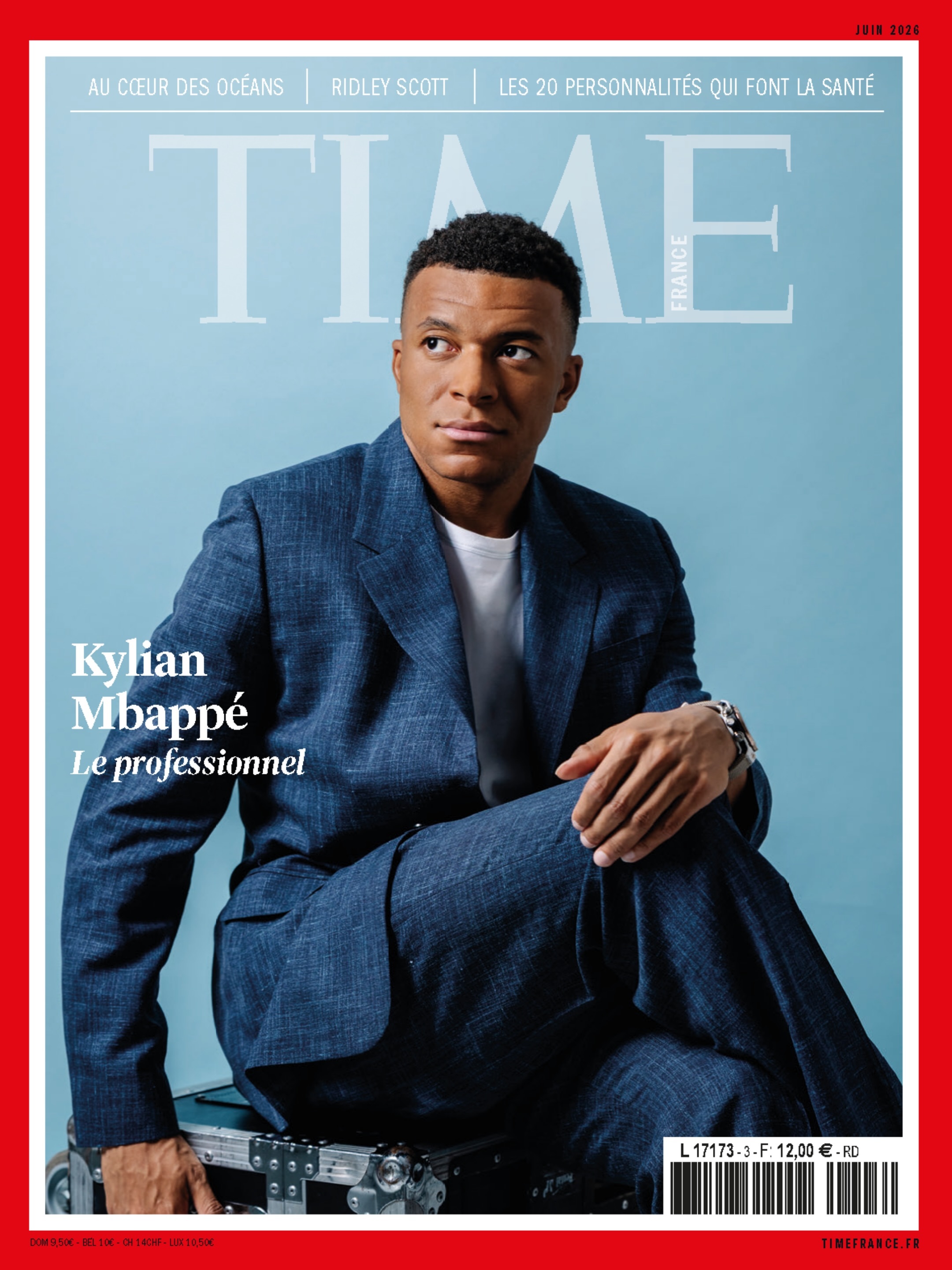 Kylian Mbappe ｜ TIME France  June  2026 