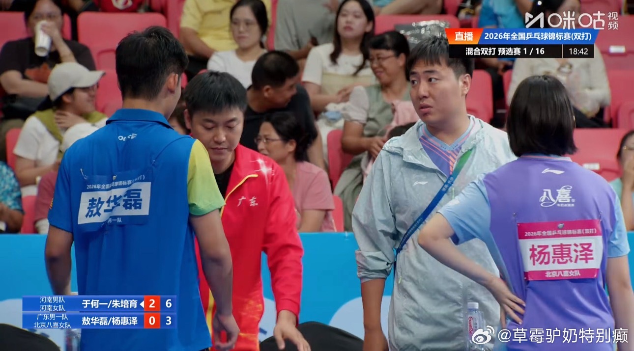 2026长沙全锦赛混合双打Q3于何一/朱培育3-0敖华磊/杨惠泽（11-7 11