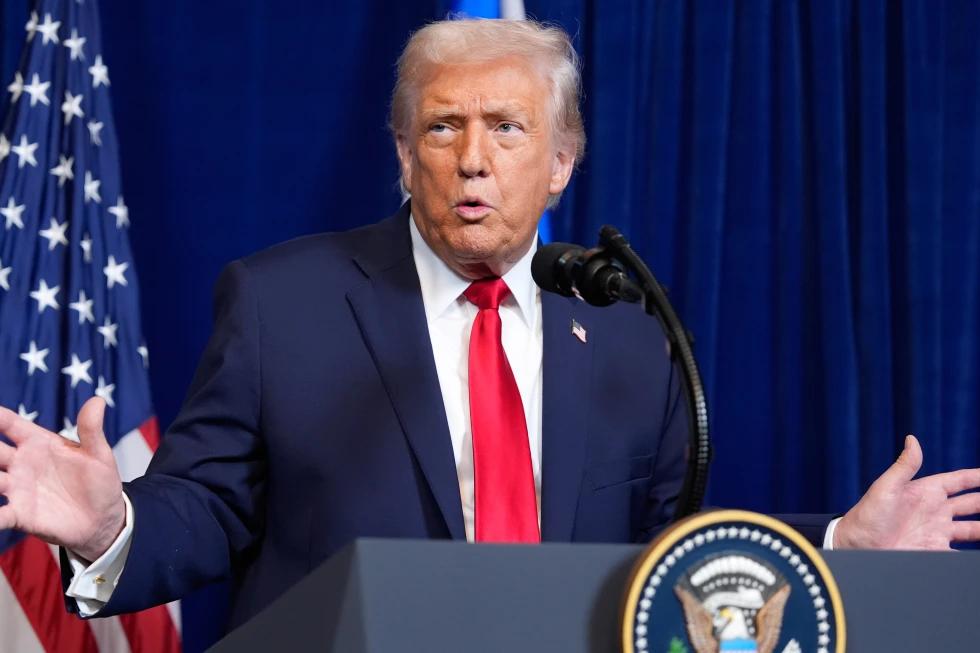 当地时间周二，美国总统唐纳德·特朗普周二在他第二任期内首次行使否决权，否决了两项