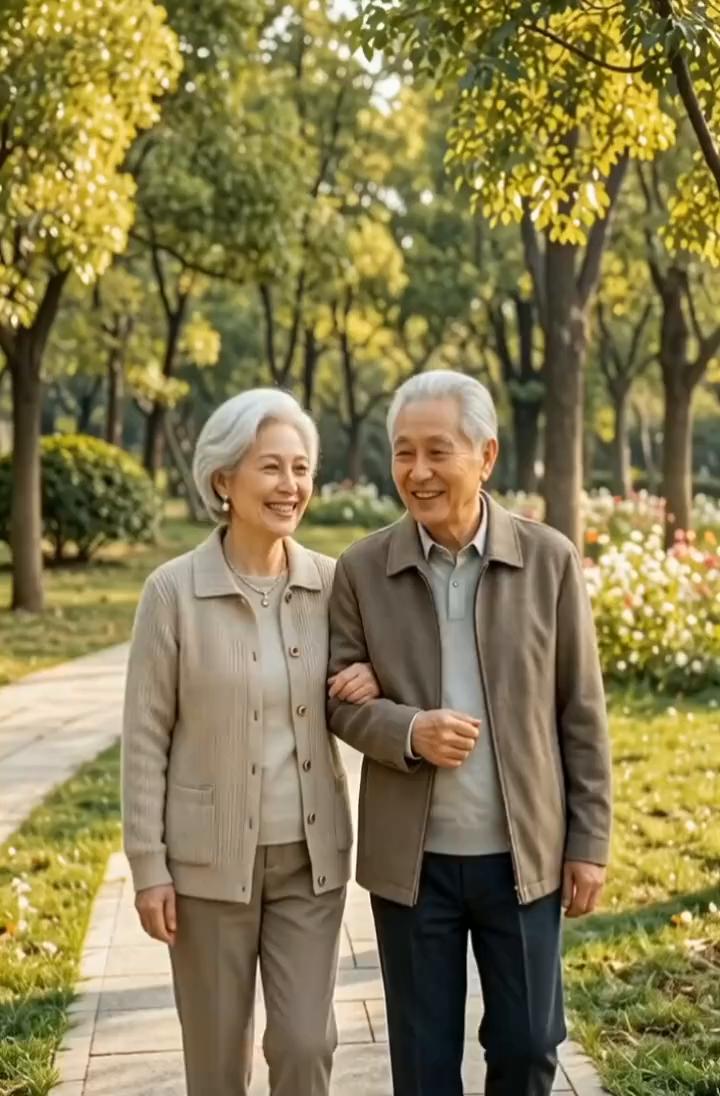 老伴，五十年前我们在这里相识相爱，今天漫步在这里很有意义。时光匆匆一晃，这么多年