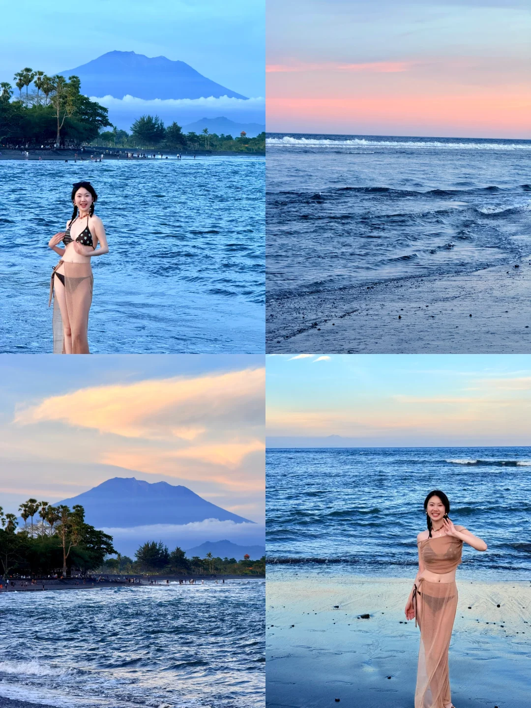 巴厘岛📍一定要来的黑沙滩……Saba beach🌊‼️