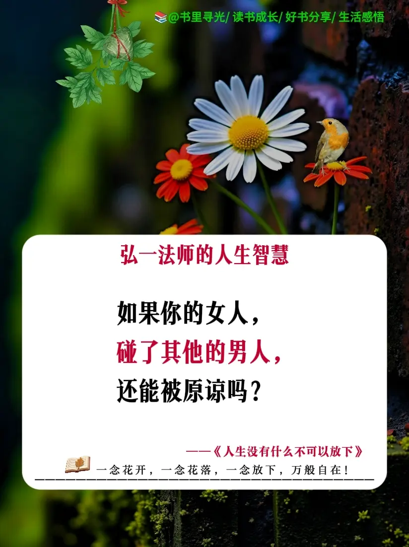 弘一法师的人生智慧 修心修行 感悟人生