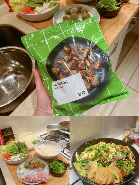 澳洲生活｜独居留子做饭宜家肉丸变麻辣香锅