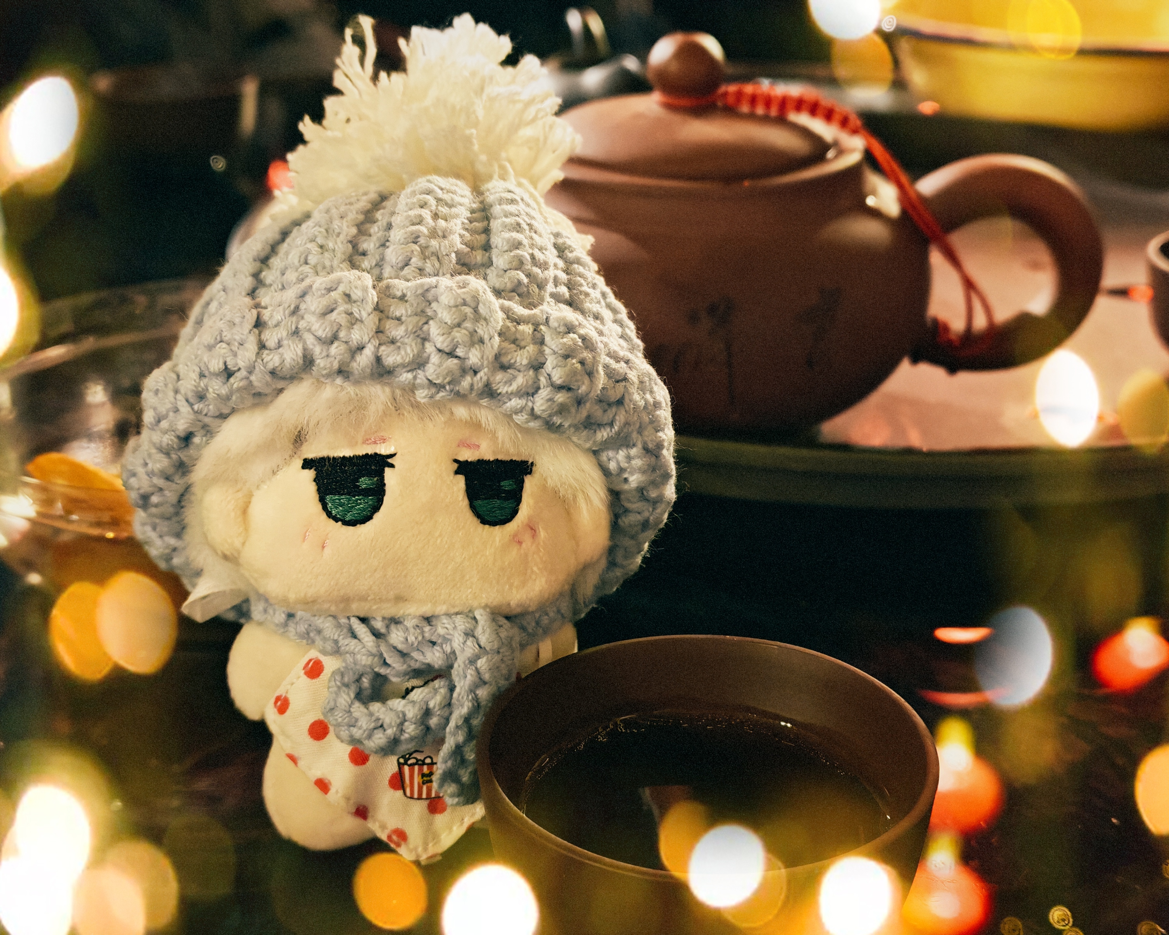 博君一肖 又吃顶了大孙陪奶喝点茶🍵 