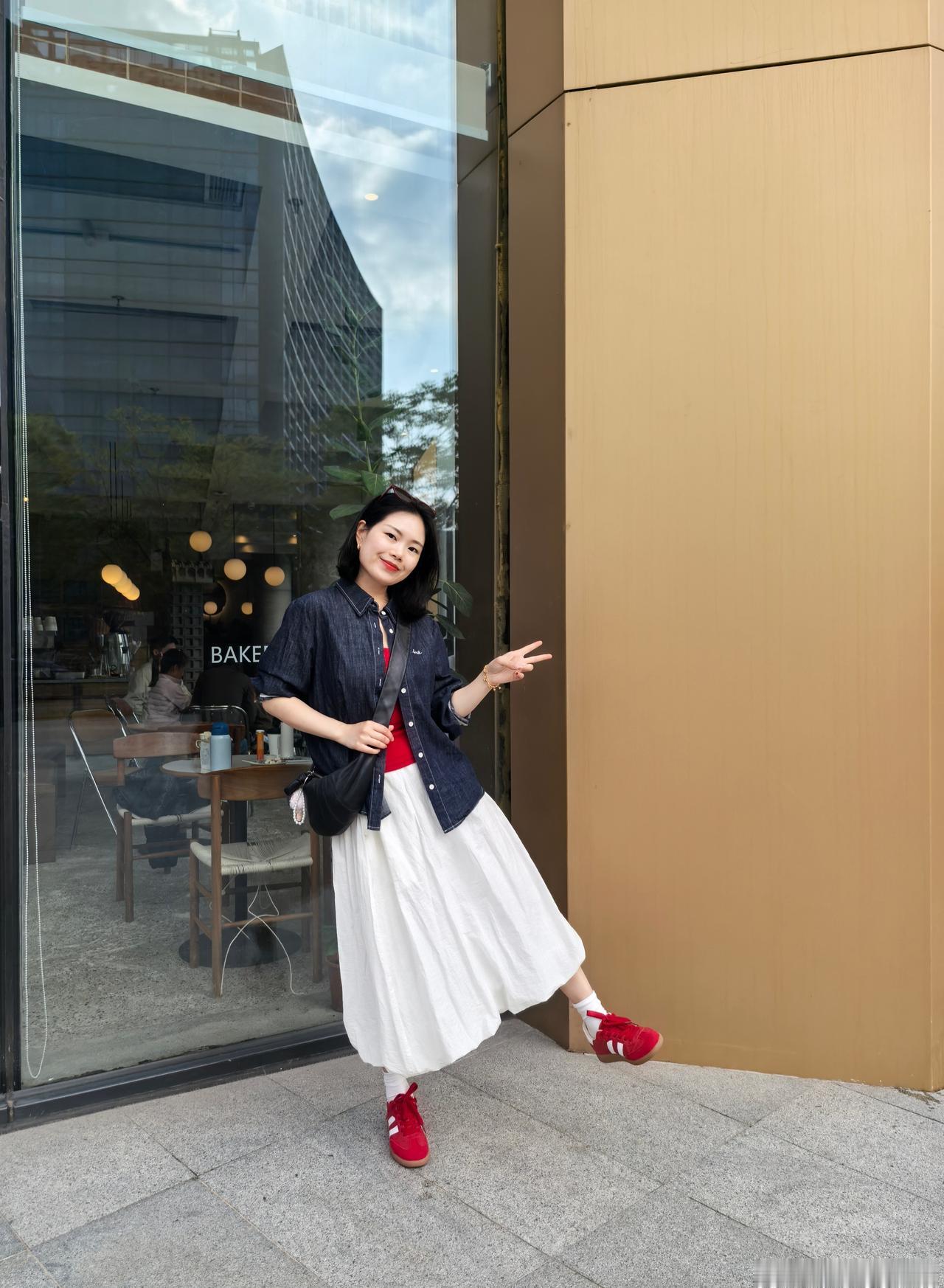 今天的配色敲喜欢呀[心]

ootd今天穿什么时尚穿搭 ​​​