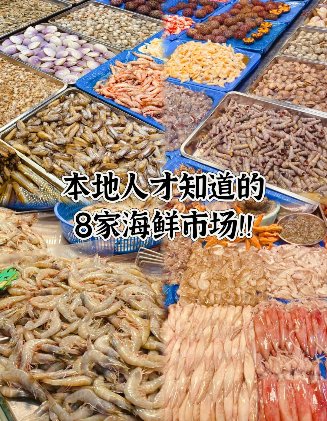 喜迎青岛开海|本地人常去的8家海鲜市场