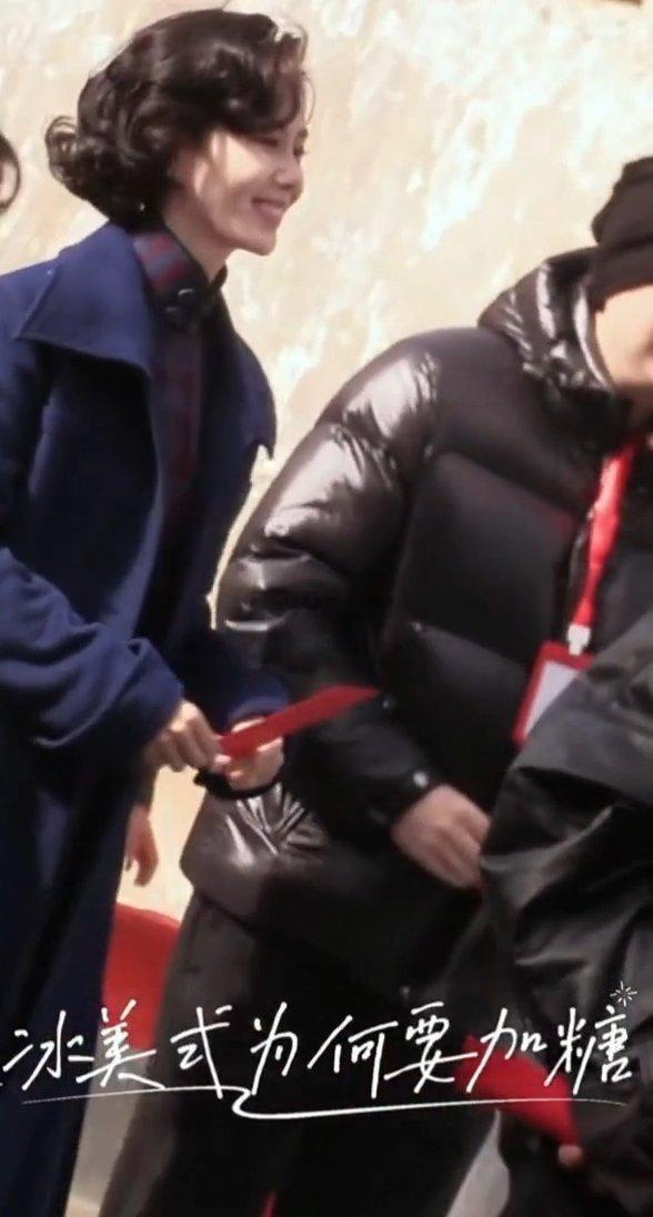 刘诗诗《千里江山图》开机路透造型。 